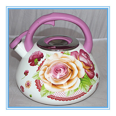 廠家直銷優質3.0L搪瓷鳴笛壺 琺瑯工藝，特價批發盡在蘭溪市小毛百貨